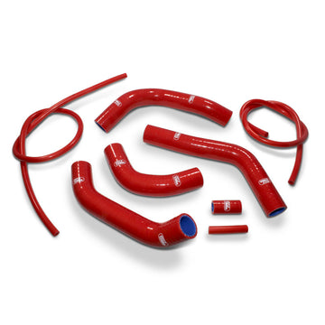 Buy red Samco Sport Silicone 8 Piece Radiator Coolant Hose Kit for Honda CBR1000RR-R Fireblade Inc SP 2020> HON-125