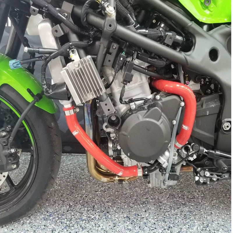 Samco Sport Silicone 5 Piece Radiator Coolant Hose Kit for Kawasaki Ninja ZX-4R 23> ZX-25R 20> KAW-97