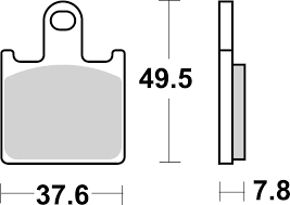 Brembo Sinter Road Brake Pads 07KA28SA (2x Packs)