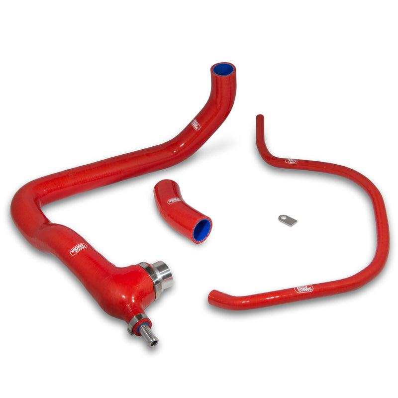 Buy red Samco Sport Silicone Radiator Coolant Hose Kit 3 Piece Thermostat Bypass Yamaha YZF-R1 2015-2020 YAM-78