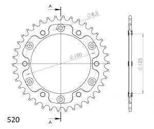 Supersprox Stealth Rear Sprocket 990 - Choose Your Gearing
