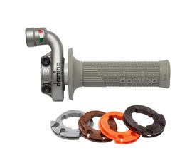 Domino KRK EVO Off Road Throttle with Domino D-Lock Grips