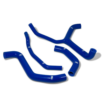 Buy blue Samco Sport Silicone Y Race Design Radiator Coolant 4 Hose Kit for Kawasaki ZX-10R 2016-20 KAW-78