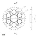 Supersprox Stealth Edge Rear Sprocket RSA-737_525:38-4