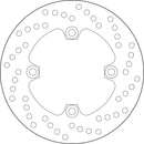 Brembo Serie Oro Fixed Brake Disc - Rear (68.B407.47)-2