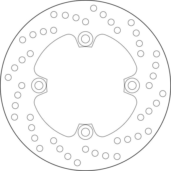 Brembo Serie Oro Fixed Brake Disc - Rear (68.B407.47)
