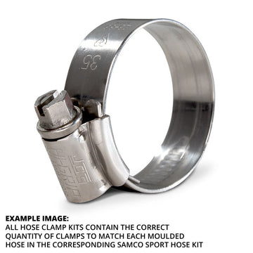 Samco Sport Coolant Hose Clamp Kit for Kawasaki ZX-10R 2016-2020 CKKAW-78