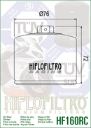 2x Hiflo RC - High Performance Racing Oil Filter HF160RC-3