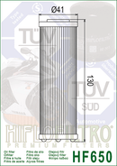 Hiflo High Performance Oil Filter HF650-2