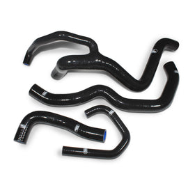 Buy black Samco Sport Silicone Radiator Coolant Hose Kit for Kawasaki ZX-6R 2009&gt; 4 Hose Race Spec