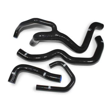 Buy black Samco Sport Silicone Radiator Coolant Hose Kit for Kawasaki ZX-6R 2009> 4 Hose Race Spec
