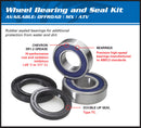 All Balls Rear Wheel Bearing Kit 25-1712-2