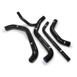 Buy black Samco Sport Silicone Y Race Design Radiator Coolant 4 Hose Kit for Kawasaki ZX-10R 2011-2015 KAW-67