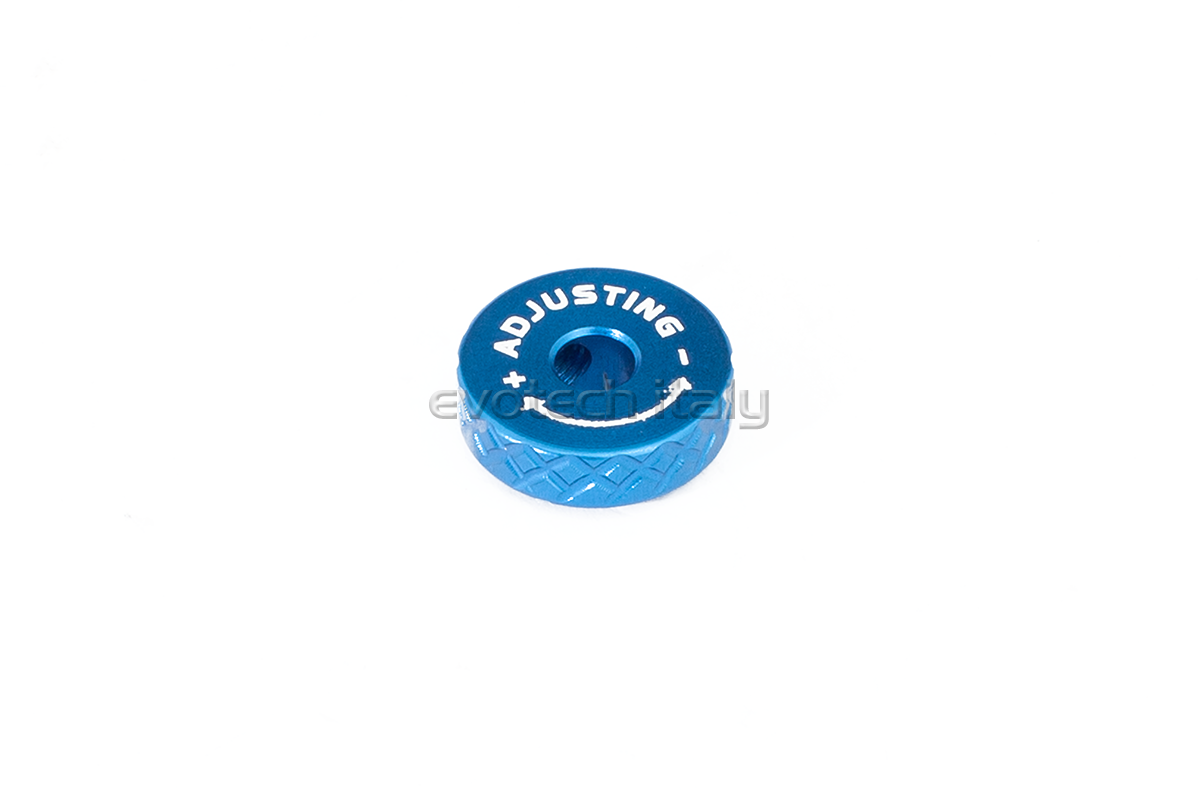 Buy blue Evotech Lever Adjuster for Brake/Clutch Lever