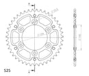 Supersprox Stealth Rear Sprocket RST-745:41-2