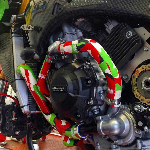 Samco Sport Silicone Y Race Design Radiator Coolant 4 Hose Kit for Kawasaki ZX-10R 2011-2015 KAW-67