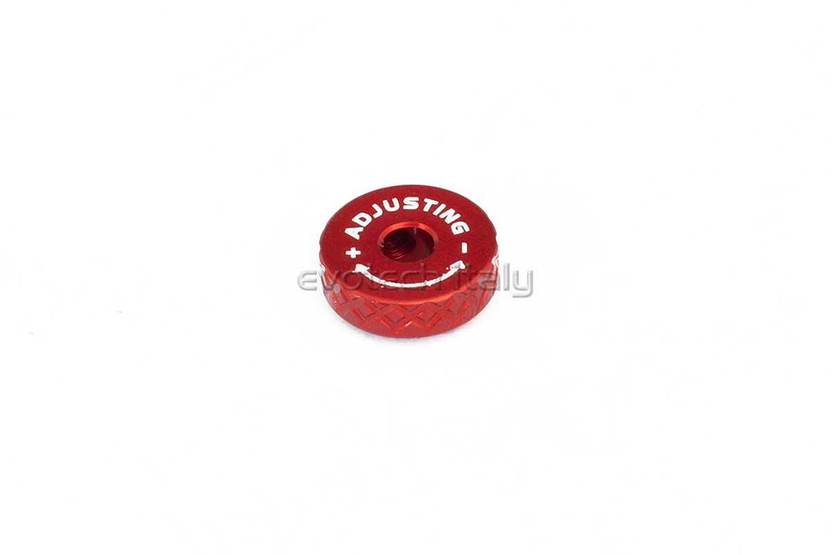 Buy red Evotech Lever Adjuster for Brake/Clutch Lever
