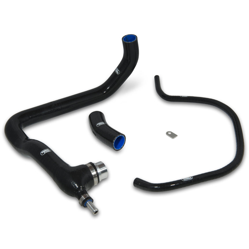 Buy black Samco Sport Silicone Radiator Coolant Hose Kit 3 Piece Thermostat Bypass Yamaha YZF-R1 2015-2020 YAM-78