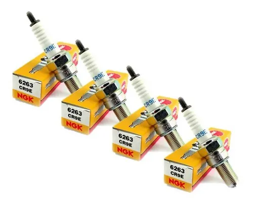 NGK Nickel Spark Plug CR9E x4