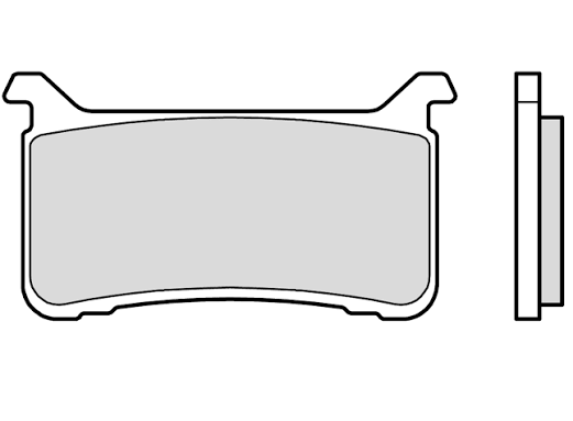 Brembo Sinter Racing Brake Pads 07HO63SR (2x Packs)