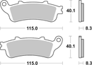 Brembo Sinter Road Brake Pads 07HO42SA (2 Packs)-4