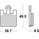 Brembo Sinter Racing Brake Pads 07SU26SC (2x Packs)-2