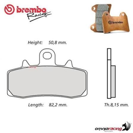 Brembo Z04 Sintered Racing Brake Pads M568 (2x Packs)