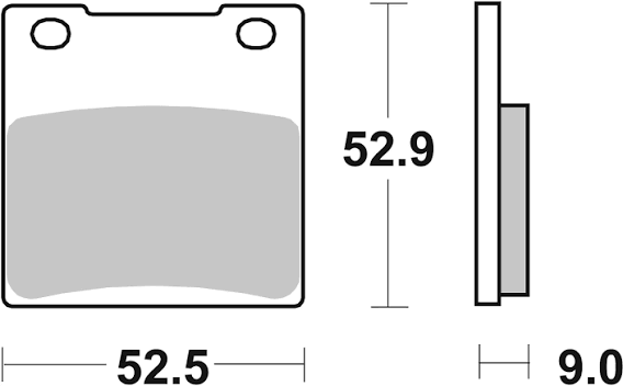 Brembo Sinter Road Brake Pads 07KS05SP - Rear