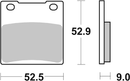 Brembo Sinter Road Brake Pads 07KS05SP - Rear-2