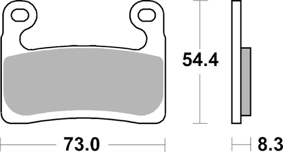 Brembo Sinter Racing Brake Pads 07GR90SR (2x Packs)