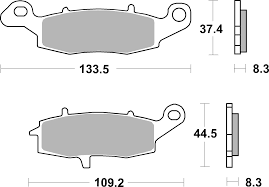 Brembo Sinter Road Brake Pads 07KA18SA & 07KA19SA