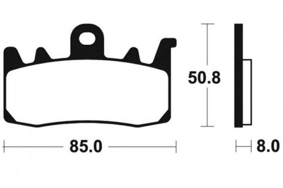 Brembo Genuine Sinter Brake Pads 07BB3884