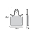 Brembo Sinter Racing Brake Pads 07KA28SC (2x Packs)-2