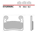 Brembo Racing Ceramic Brake Pads 07GR90RC (2x Packs)-3