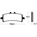 Brembo Genuine Sinter Brake Pads 07BB3793 (2x Packs)-3