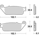 SBS 627RST Racing Sinter Brakes Pads (1 Set)-2
