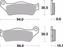 Brembo Carbon Ceramic Brake Pads 07GR03CC (2x Packs)-3