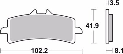 Brembo Genuine Sinter Brake Pads 07BB3791 (2x Packs)