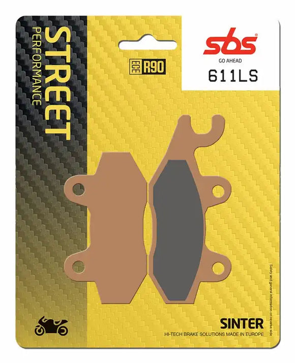 SBS Street Sinter Brake Pads 611LS - Rear