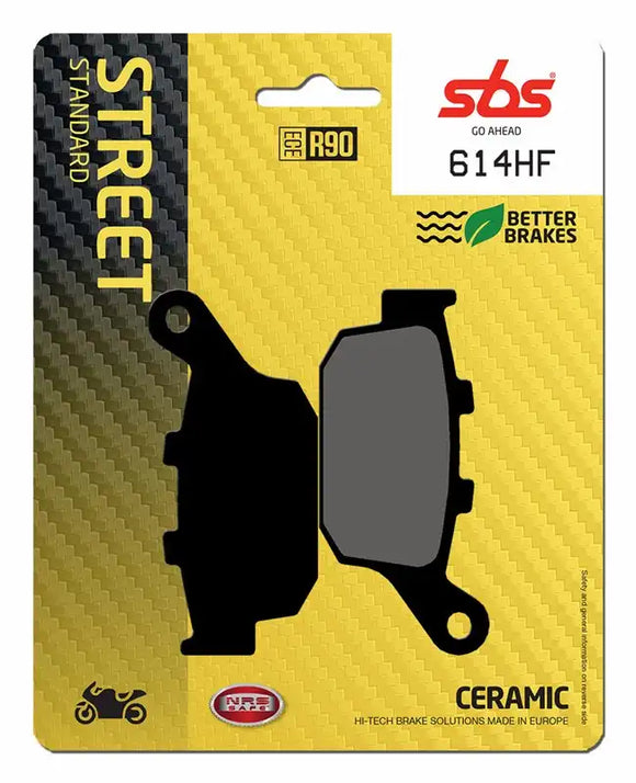 SBS Ceramic Brake Pads 614HF - Rear