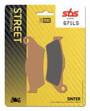 SBS Street Sinter Brake Pads 671LS - Rear-3