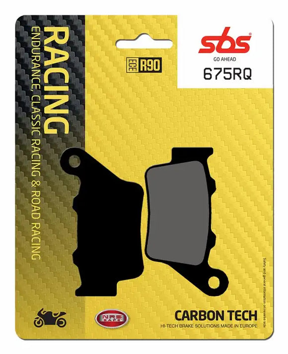 SBS Racing Carbon Tech Rear Brake Pads 675RQ