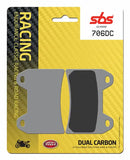 SBS 706DC Dual Carbon Racing Brake Pads (Full Front Set - 2 Packs)-3