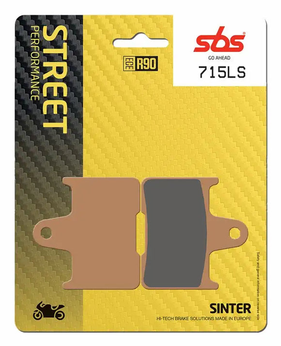 SBS Street Sinter Brake Pads 715LS - Rear