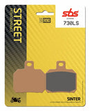 SBS Street Sinter Brake Pads 730LS - Rear-3