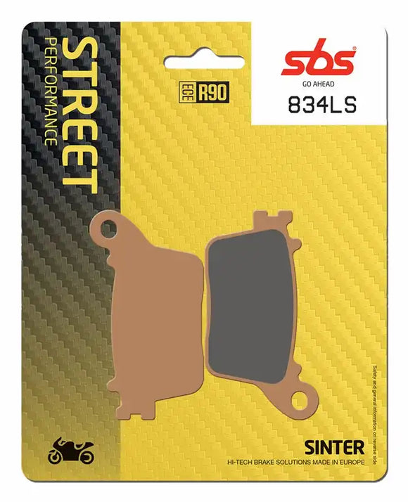 SBS 834LS Street Sinter Rear Brake Pads