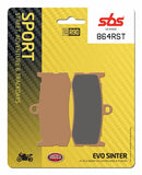 SBS 864RST Racing Sinter Brake Pads (Full Front Set - 2 Packs)-3