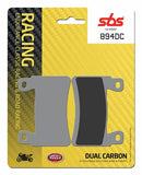 SBS 894DC Dual Carbon Racing Brake Pads (Full Front Set - 2 Packs)-3