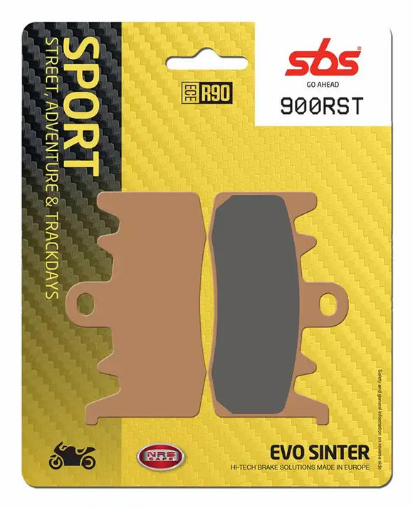 SBS 900RST Racing Sinter Brake Pads (Full Front Set - 2 Packs)