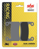 SBS 960DC Dual Carbon Racing Brake Pads (Full Front Set - 2 Packs)-3